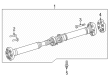 Diagram for Mercedes-Benz AMG GT 55 Drive Shaft - 232-410-55-00