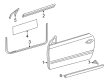Diagram for Mercedes-Benz CL500 Door Seal - 215-720-05-54