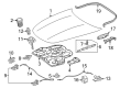 Diagram for Mercedes-Benz AMG GT 55 Hood - 192-880-01-00