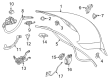 Diagram for Mercedes-Benz C63 AMG Liftgate Hinge - 205-750-16-28
