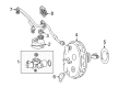 Diagram for Mercedes-Benz SL550 Brake Booster Vacuum Hose - 231-430-10-29