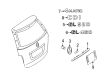 Diagram for Mercedes-Benz GL320 Emblem - 204-817-08-15