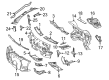 Diagram for Mercedes-Benz Grille - 176-830-00-13