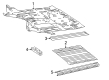 Diagram for Mercedes-Benz Sprinter 3500 Floor Pan - 906-616-27-00