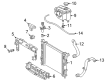 Diagram for Mercedes-Benz CLK320 Radiator Support - 203-504-00-59