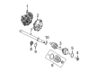 Diagram for Mercedes-Benz C63 AMG Axle Bearing Lock Rings - 000983-020000