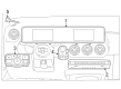 Diagram for Mercedes-Benz EQB 250+ A/C Switch - 247-905-70-03