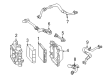 Diagram for Mercedes-Benz SL63 AMG S E Performance Radiator - 099-500-57-00-64