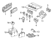 Diagram for Mercedes-Benz E400 A/C Switch - 212-900-67-27