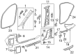 Diagram for Mercedes-Benz E450 Pillar Panels - 213-690-11-25-7P82