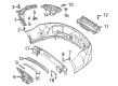 Diagram for Mercedes-Benz AMG GT 43 Bumper - 290-880-38-02