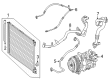 Diagram for Mercedes-Benz C63 AMG S E Performance A/C Hose - 206-830-46-04