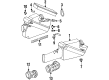 Diagram for Mercedes-Benz SL600 Speed Sensor - 003-153-22-28