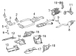 Diagram for Mercedes-Benz E400 Catalytic Converter - 207-490-43-19