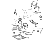 Diagram for Mercedes-Benz SL600 Rear Crossmember - 129-242-04-01