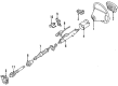 Diagram for Mercedes-Benz C280 Steering Wheel - 171-460-04-03-9E37