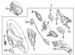 Diagram for Mercedes-Benz E400 Steering Wheel - 000-460-64-01-8U00
