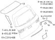 Diagram for Mercedes-Benz GLE53 AMG SUV Emblem - 167-817-12-00