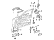 Diagram for Mercedes-Benz 560SEC Door Latch Assembly - 126-720-11-35