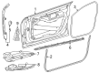 Diagram for Mercedes-Benz EQE 350 Door Seal - 295-697-02-00