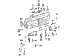 Diagram for Mercedes-Benz SL500 Door Latch Assembly - 129-720-04-35