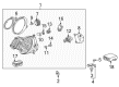 Diagram for Mercedes-Benz Headlight Bulb - 000000-008138