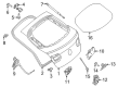 Diagram for Mercedes-Benz GLC350e Weather Strip - 253-740-28-01