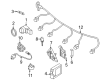 Diagram for Mercedes-Benz GLE53 AMG SUV Parking Assist Sensor - 000-905-42-11
