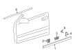 Diagram for Mercedes-Benz CLK320 Door Moldings - 209-690-12-82-9999