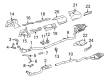 Diagram for Mercedes-Benz CL63 AMG Exhaust Pipe - 216-490-11-21
