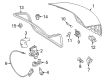 Diagram for Mercedes-Benz E550 Liftgate Hinge - 207-750-10-28-64