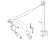 Diagram for Mercedes-Benz CL55 AMG Seat Belt - 215-860-14-85-1A23