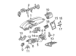 Diagram for Mercedes-Benz C320 Instrument Cluster - 203-680-41-87-8L04