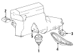 Diagram for Mercedes-Benz 300D Engine Mount - 601-223-30-04