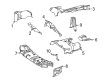 Diagram for Mercedes-Benz GLE63 AMG S SUV Exhaust Heat Shield - 167-680-55-09