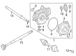 Diagram for Mercedes-Benz SL63 AMG S E Performance Axle Shaft - 232-330-74-01-64