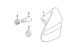 Diagram for Mercedes-Benz SL550 Light Socket - 230-826-01-82-64