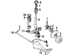 Diagram for Mercedes-Benz 300E Brake Dust Shields - 124-421-13-20