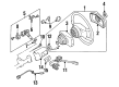 Diagram for Mercedes-Benz 300CD Emblem - 126-464-00-32