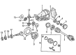 Diagram for Mercedes-Benz Universal Joint - 210-410-13-15