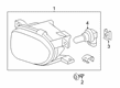 Diagram for Mercedes-Benz Sprinter 3500 Fog Light - 906-820-40-61-64