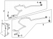 Diagram for Mercedes-Benz GLE580 Transmission Oil Cooler Hose - 167-500-25-01