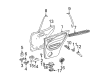 Diagram for Mercedes-Benz ML320 Door Seal - 163-730-17-24