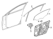 Diagram for Mercedes-Benz GLA250 Window Run - 156-725-01-25
