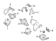 Diagram for Mercedes-Benz S550 Engine Mount - 222-240-51-17