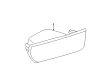 Diagram for Mercedes-Benz Sprinter 3500 Bumper Reflector - 906-826-00-40