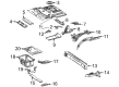 Diagram for Mercedes-Benz GLS450 Floor Pan - 167-610-71-02