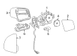 Diagram for Mercedes-Benz ML350 Mirror Cover - 164-810-02-64-3544
