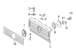 Diagram for Mercedes-Benz G500 Grille - 463-888-00-23-7167