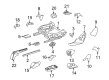 Diagram for Mercedes-Benz GL320 Seat Switch - 164-870-44-10-9051